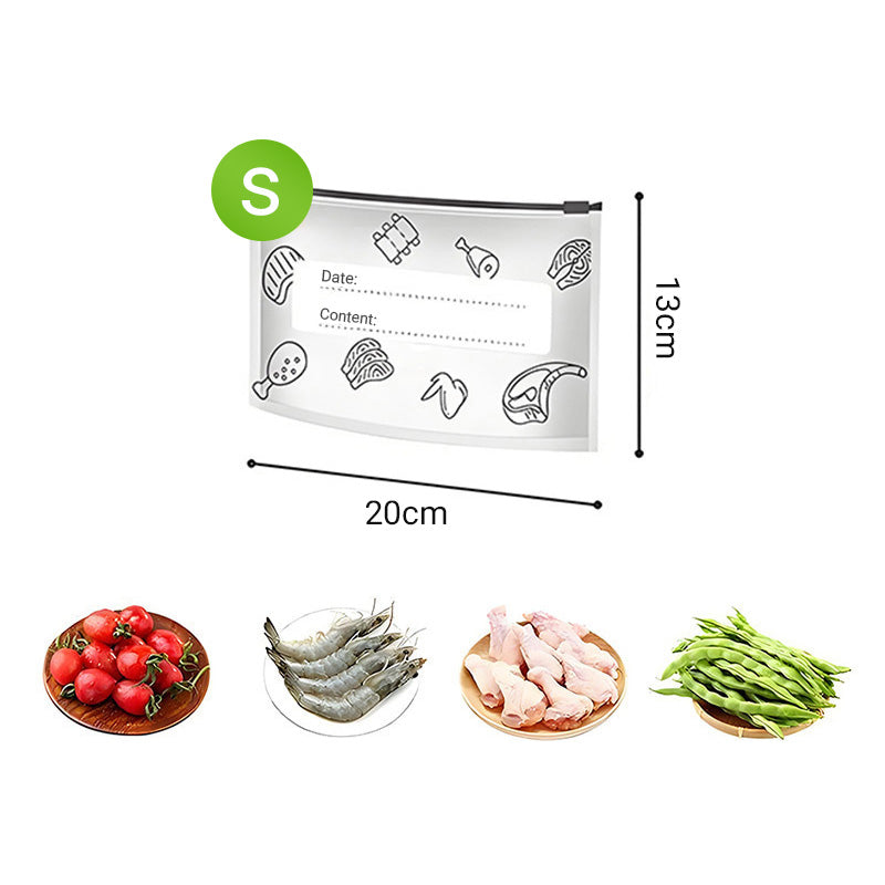 đ„Globalt populĂ€rtđ BegrĂ€nsad tid! Köp 3 fĂ„ 2 gratisđ„ŠĂ
teranvĂ€ndbara förslutningsbara förvaringspĂ„sar i aluminiumfolieđ„Š