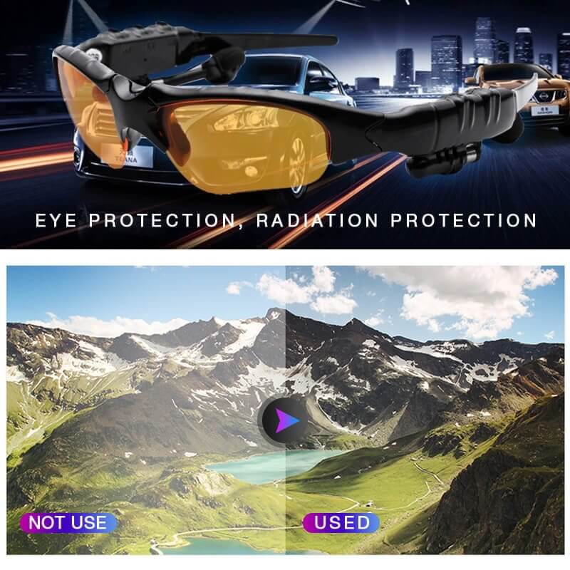 Begränsad rea rabatt 💥Smarta Bluetooth-hörlurar Solglasögon
