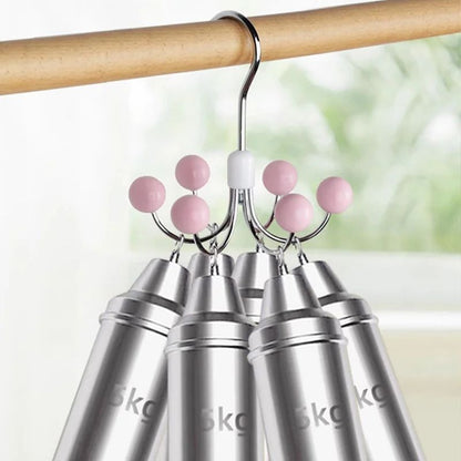 🔥Nya heta produkter🔥360° roterbar multifunktionell förvaringshängare med 6 krokar🎁Tidsbegränsat erbjudande köp 3 få 2 gratis