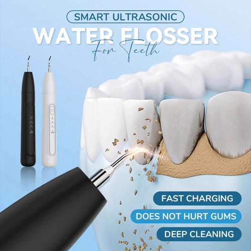 Smart ultraljudsvattenflosser för tänder